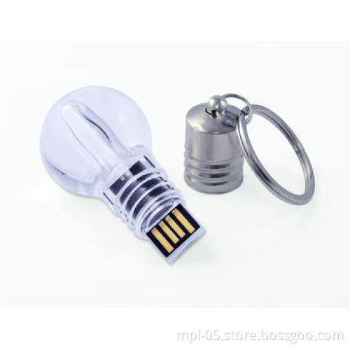 Light bulb shape USB flash drive